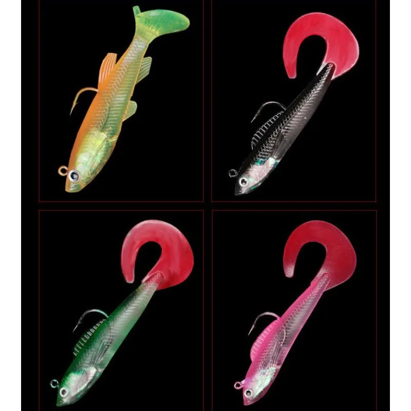 Fishing Equipment Online - 10 señuelos de pesca con cola