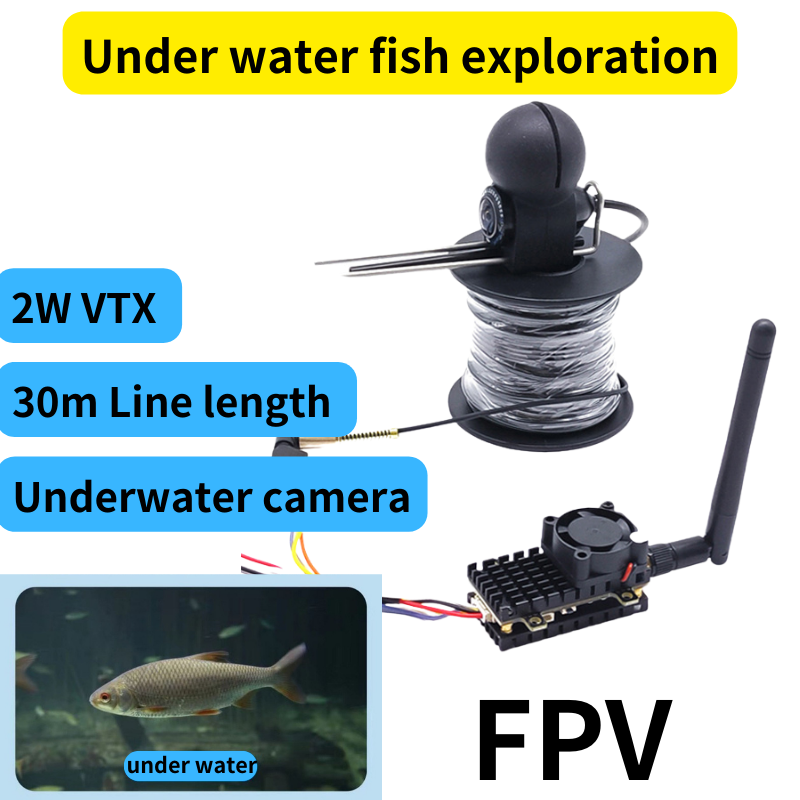Underwater Fishing Camera - Cámara de detección de peces subacuática