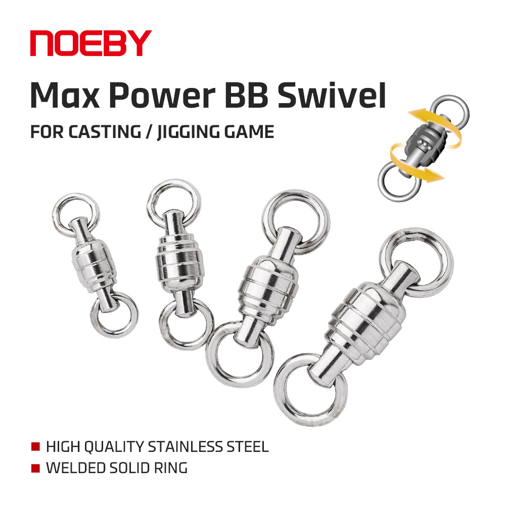 Fishing Equipment Used - NOEBY Max Power BB Anillo sólido