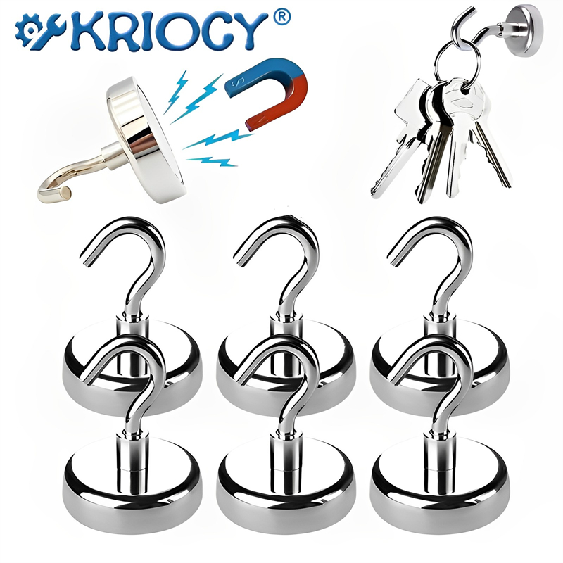 Fishing Equipment Hook - Gancho magnético de neodimio redondo potente