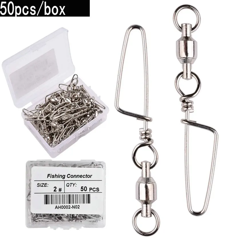 Fishing Equipment Hook - 50 Uds rodamiento de bolas de