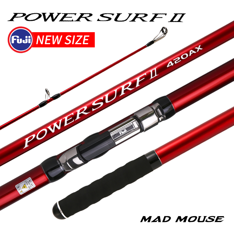 Surf Fishing Equipment - Nuevo MADMOUSE POWER SURF 3 secciones