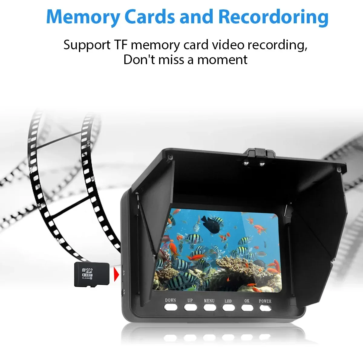 Buscador de peces pantalla LCD - Underwater Fishing Camera reseña y precio