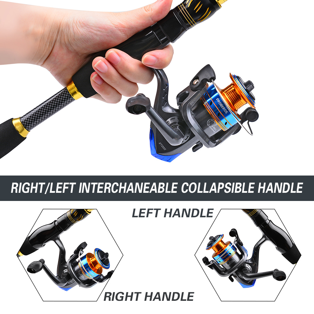 PROBEROS-Kit combinado de caña - Fishing Equipment Online reseña y precio