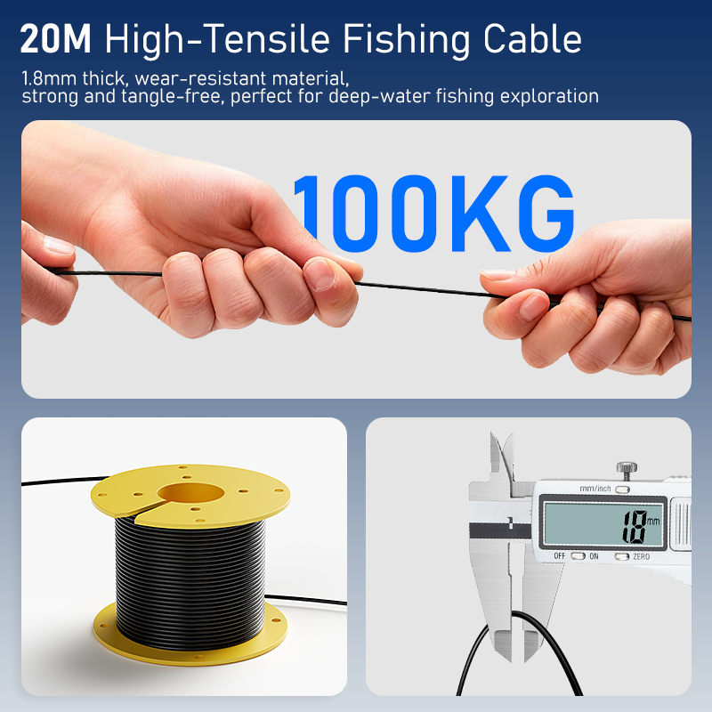 Buscador de Peces Portátil con - Underwater Fishing Camera reseña y precio