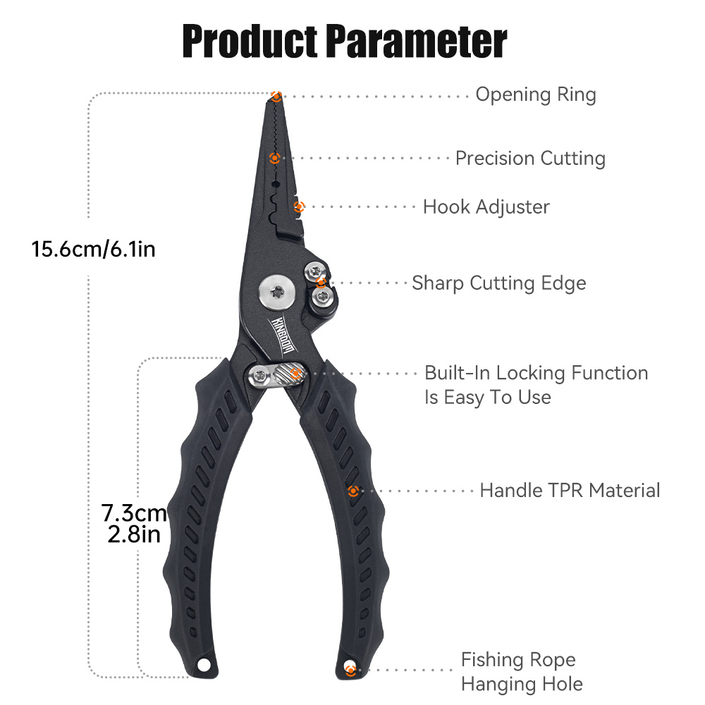 Kingdom-Alicates de pesca mult - Fishing Equipment Hook reseña y precio