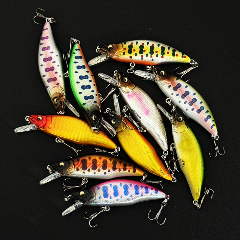 Juego de 10 señuelos de pesca  - Fishing Equipment In Japanese reseña y precio