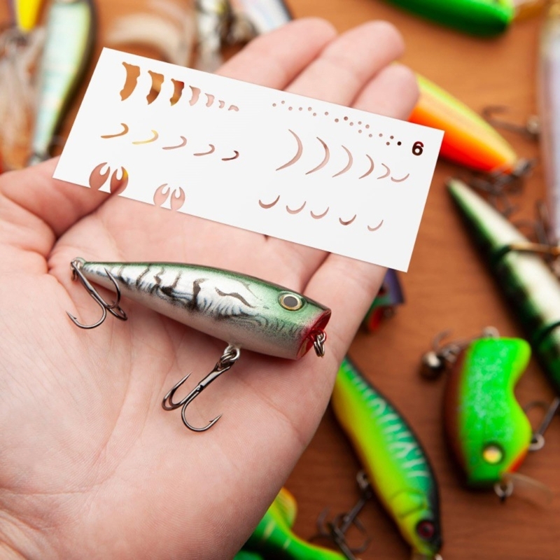 Plantillas pintura señuelos pe - Fishing Equipment Used reseña y precio