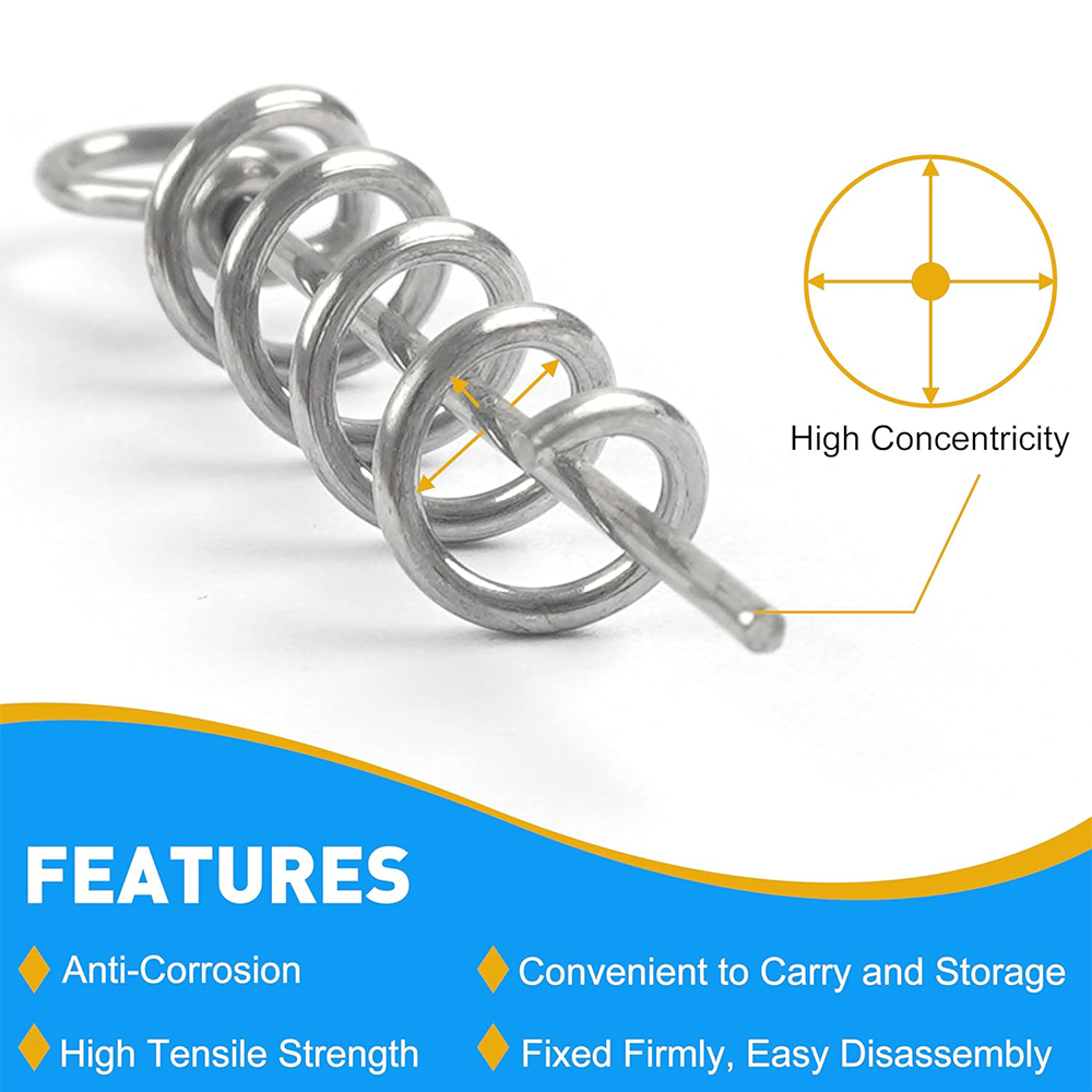 50 Uds. Gancho de manivela de  - Fishing Equipment Hook reseña y precio
