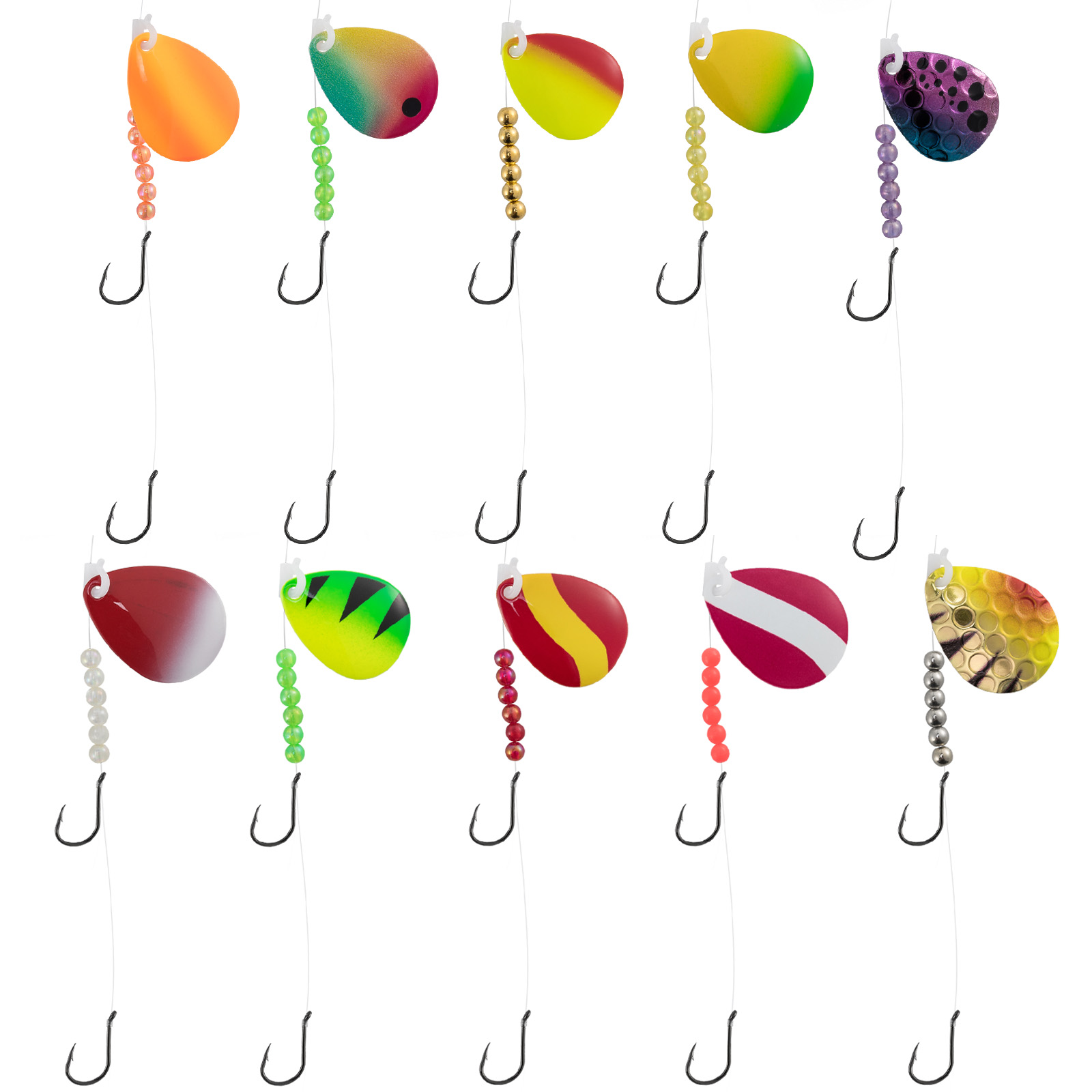 10 unidades de aparejos para p - Surf Fishing Equipment reseña y precio