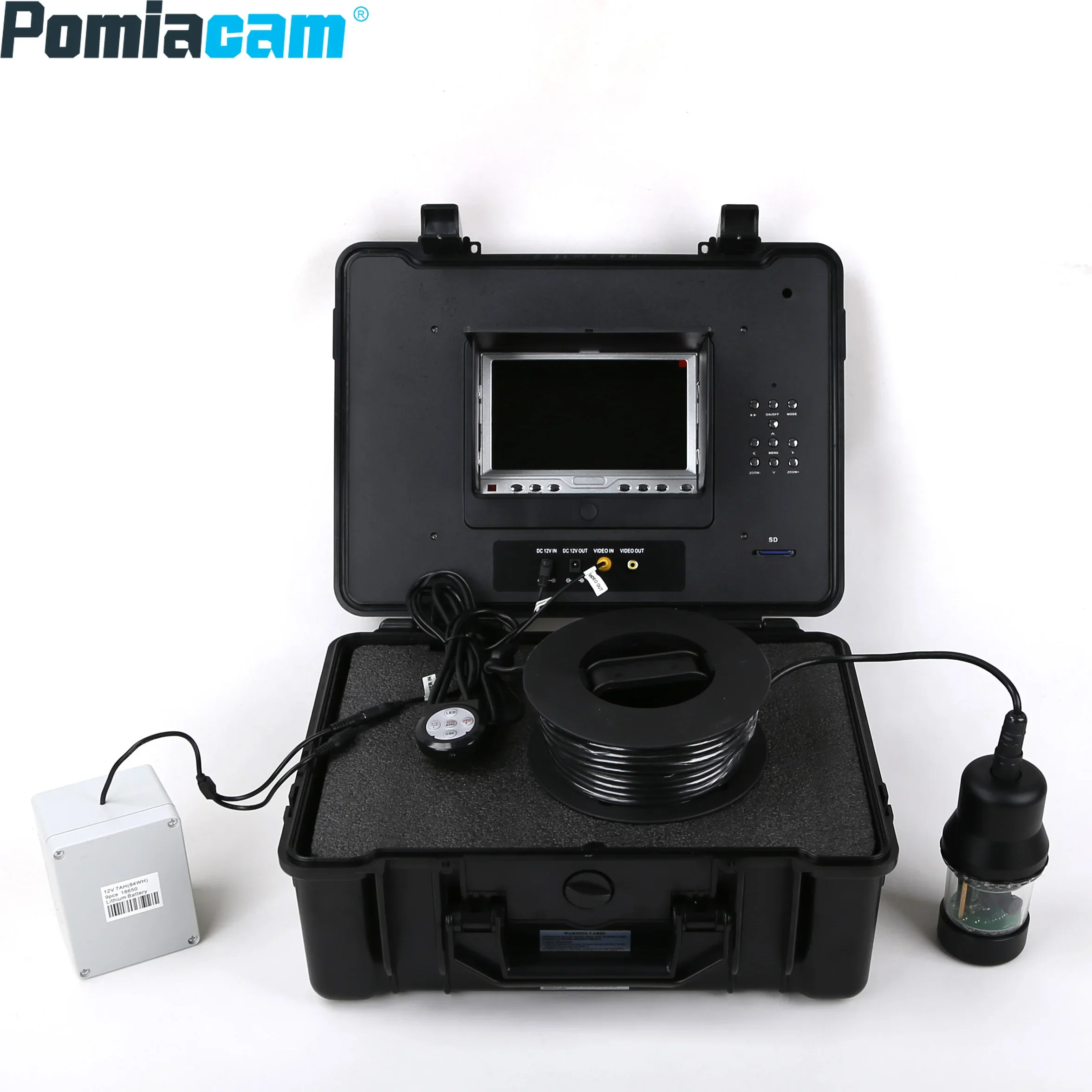 Cámara de pesca 7 ''TFT LCD Mo - Underwater Fishing Camera reseña y precio