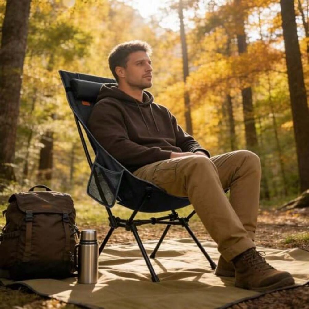 Silla de camping plegable ultr - Fishing Backpack reseña y precio