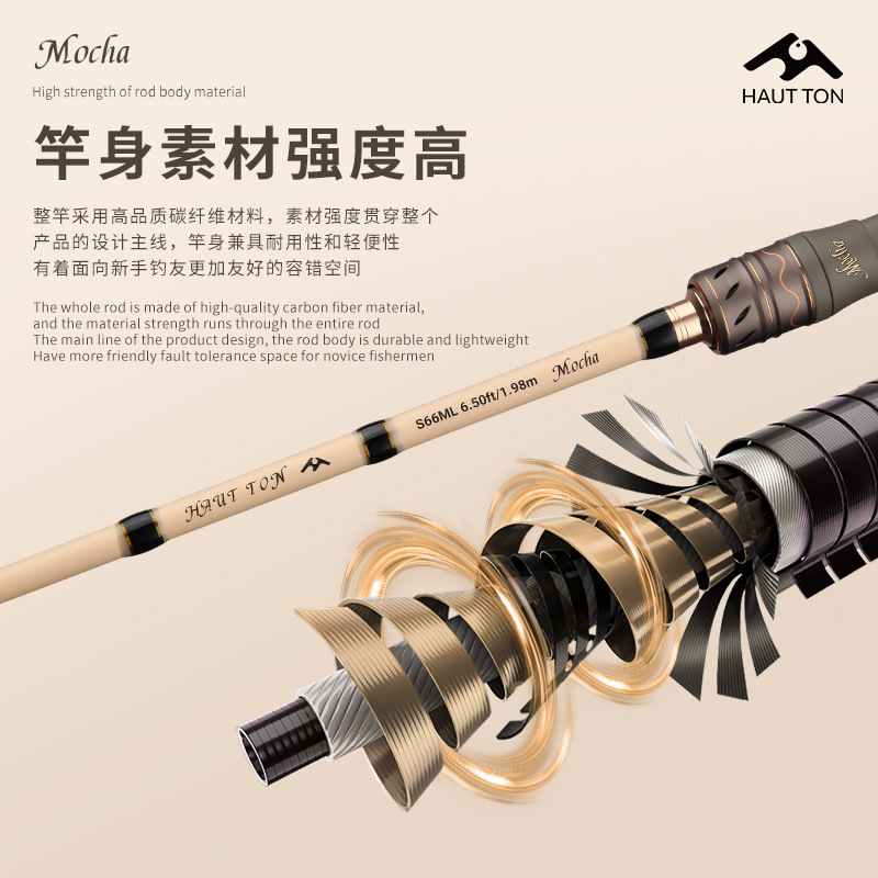 Caña de Pescar Giratoria para  - Surf Fishing Equipment reseña y precio