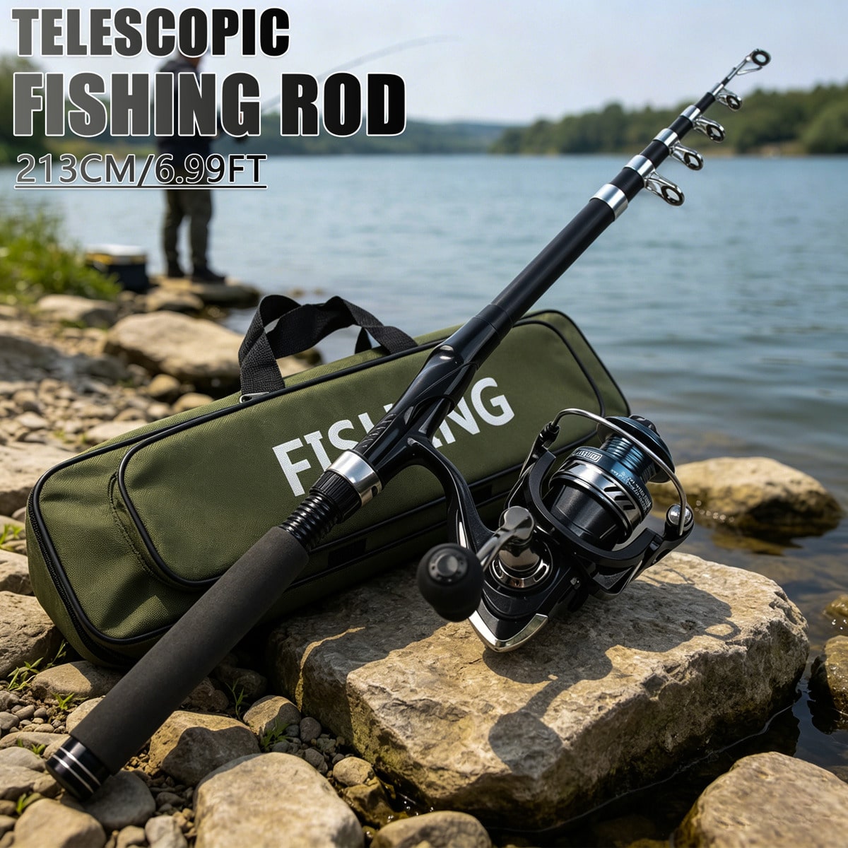 Kit combinado de caña de pesca - Fishing Equipment Online reseña y precio