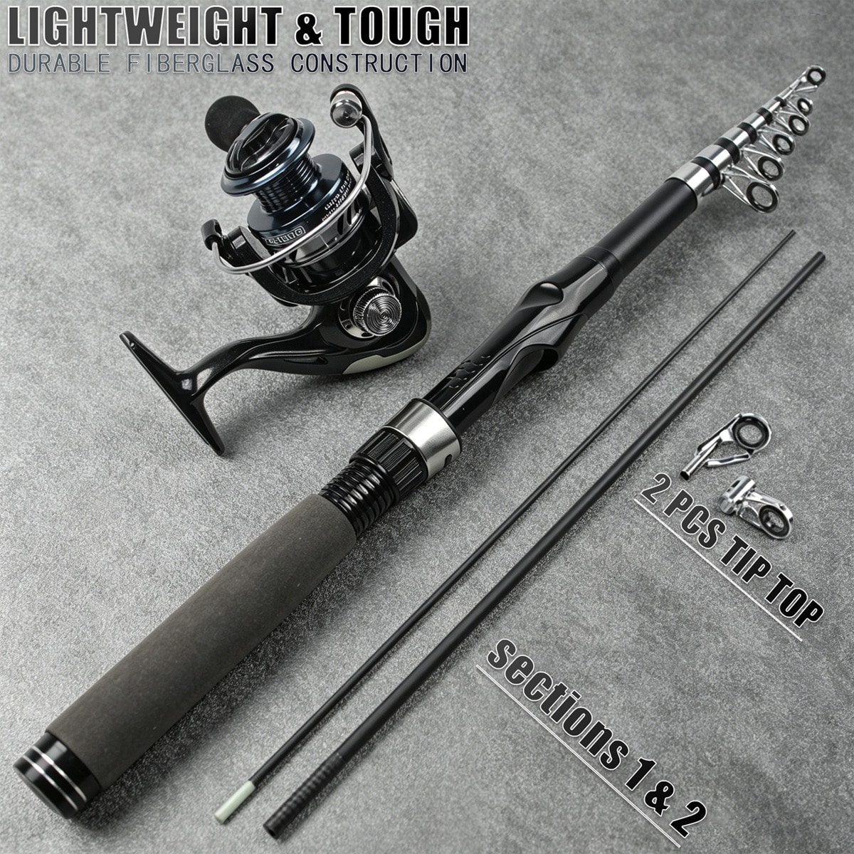 Kit combinado de caña de pesca - Fishing Equipment Online reseña y precio