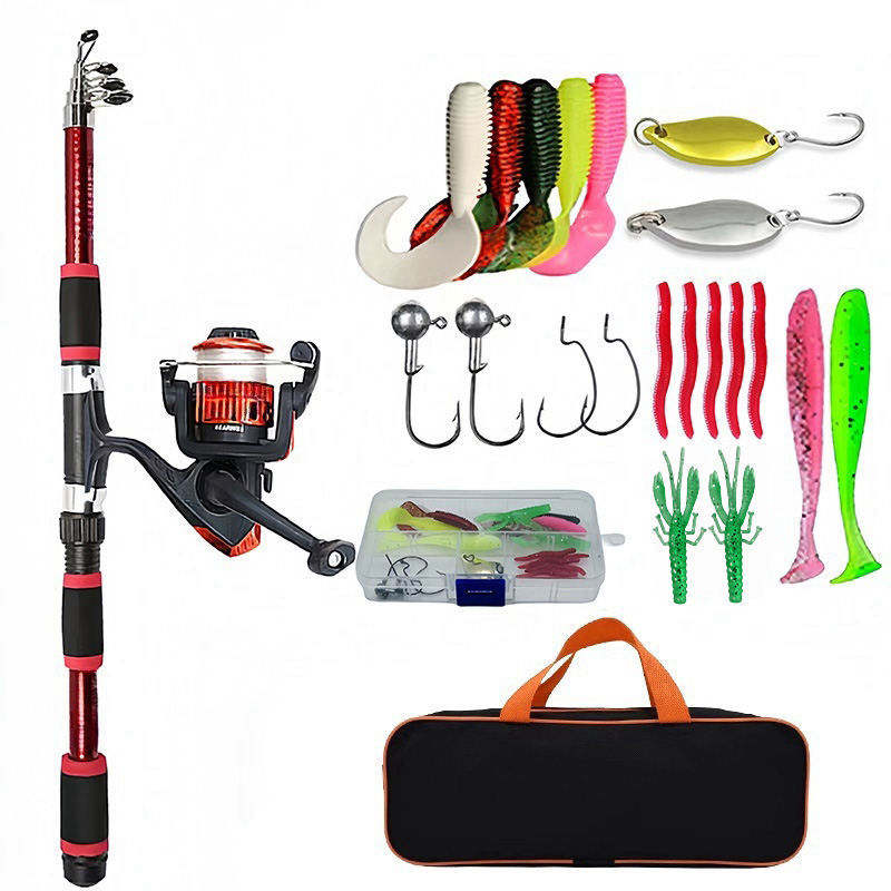 Juego de caña de pescar, Kits  - Fishing Equipment Online reseña y precio