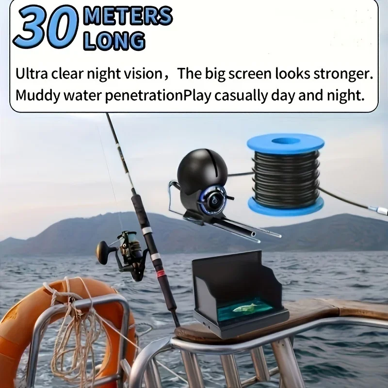 Cámara de Pesca Submarina con  - Underwater Fishing Camera reseña y precio