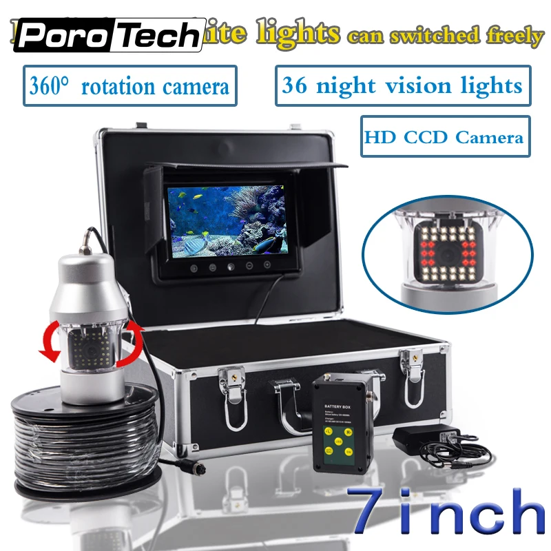 36 Uds. Cámara de pesca de vis - Underwater Fishing Camera reseña y precio